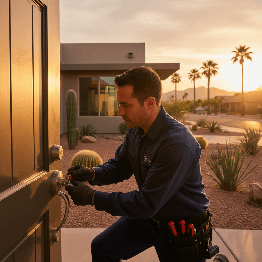 Professional locksmith in Phoenix, AZ